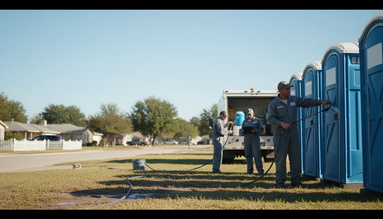 Long-Term Portable Toilet Rental in Erie, CO near me